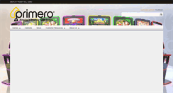 Desktop Screenshot of primerogames.com